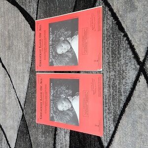 1986 WHITNEY HOUSTON GREATEST LOVE OF ALL MUSIC SHEETS